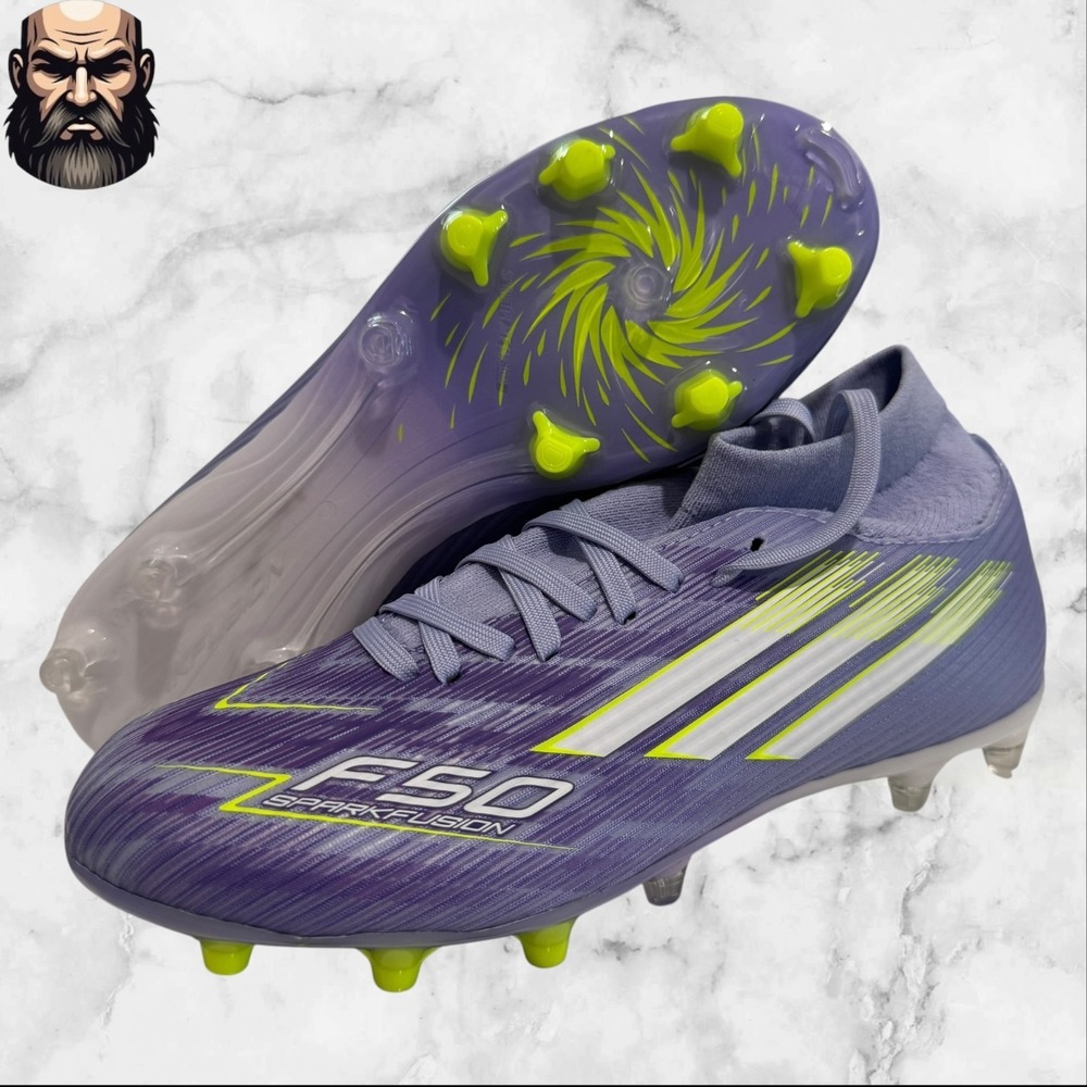 Adidias F50‎ Sparkfusion League FG/AG Women's Soccer Cleats JI0012 Size 6 Violet
